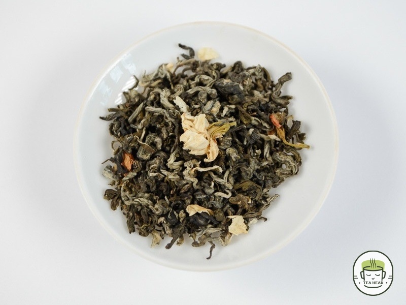 Green tea «Swirling Jasmine Snow» by Mo Li Piao Xue, photo 2