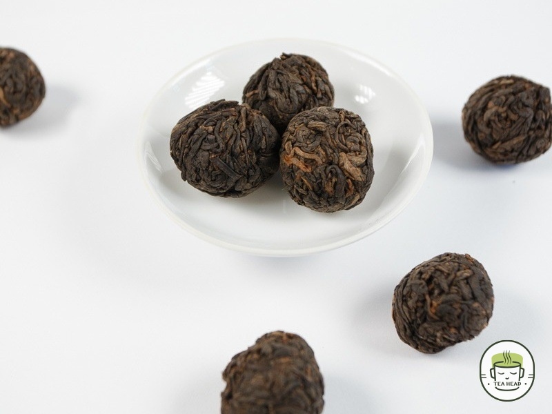 Shu Puer Menghai Tea (balls 7-9 grams), Yunnan, photo 1