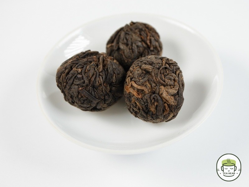 Shu Puer Menghai Tea (balls 7-9 grams), Yunnan, photo 2