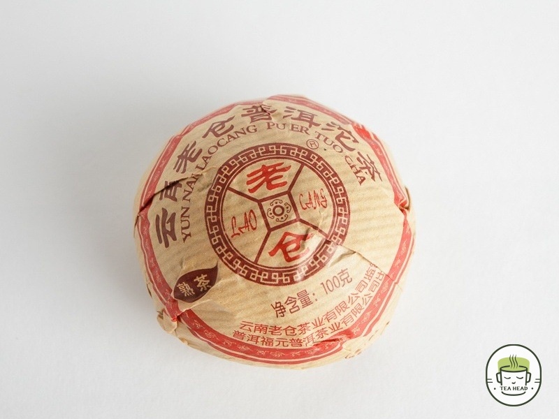 Shu Puer Lao Tsang 2017, tocha 100 grams, photo 2