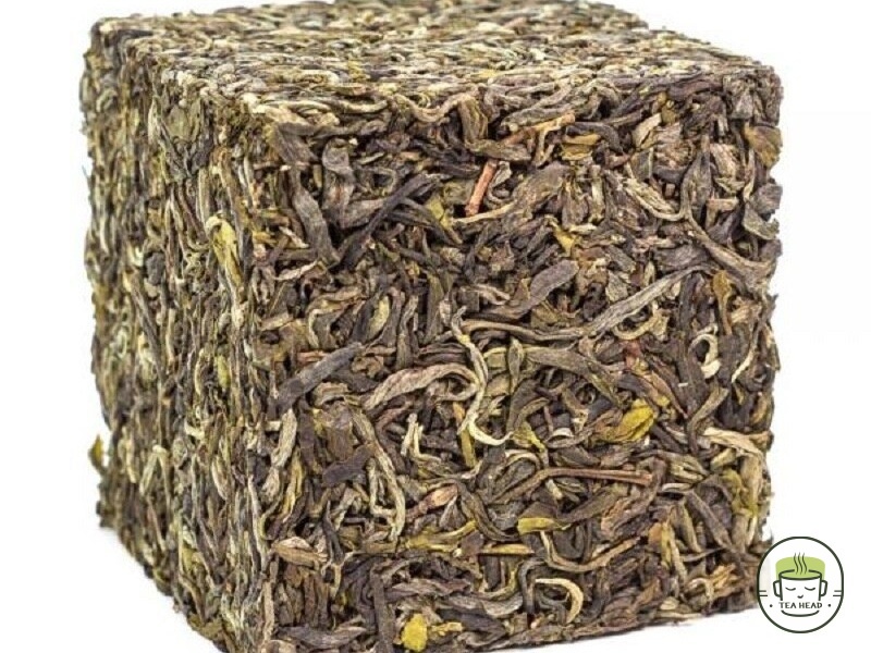 Sheng Puer from Bindao, 2019, cube 400 grams, photo 3
